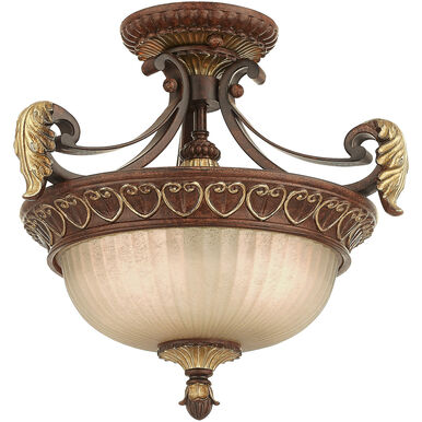 Stunning Gold Leaf Accent Lighting image