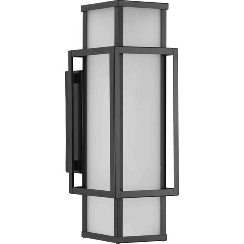 Unison 2 Light 18 inch Matte Black Outdoor Wall Lantern