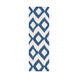 Frontier 96 X 30 inch Navy/Cream Rugs, Wool