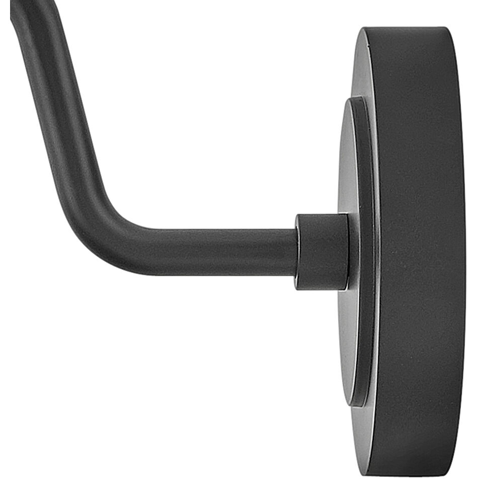 Coastal Elements Forge Outdoor Wall Mount Lantern in Black