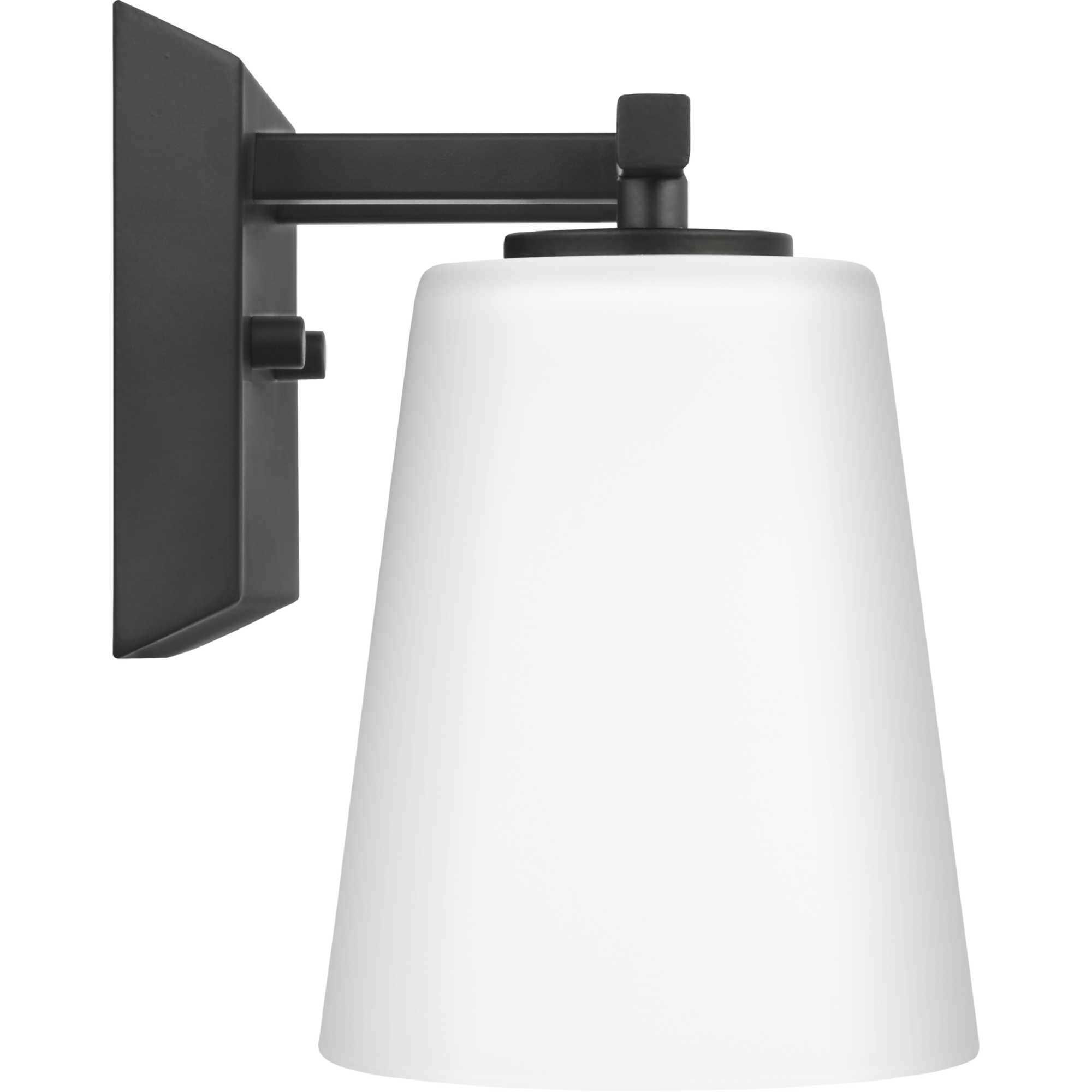 Vertex 2 Light 12.87 inch Matte Black Bath Light Wall Light