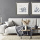 This Spring Blue and Gray Framed Art