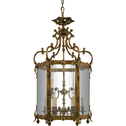 Jonathan 9 Light 26 inch Oxide Brass Foyer Pendant Ceiling Light