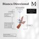Matthews-Gerbar Bianca Direcional 16 inch Gloss White with Solid Mahogany Wood Blades Directional Ceiling Fan, Matthews-Gerbar