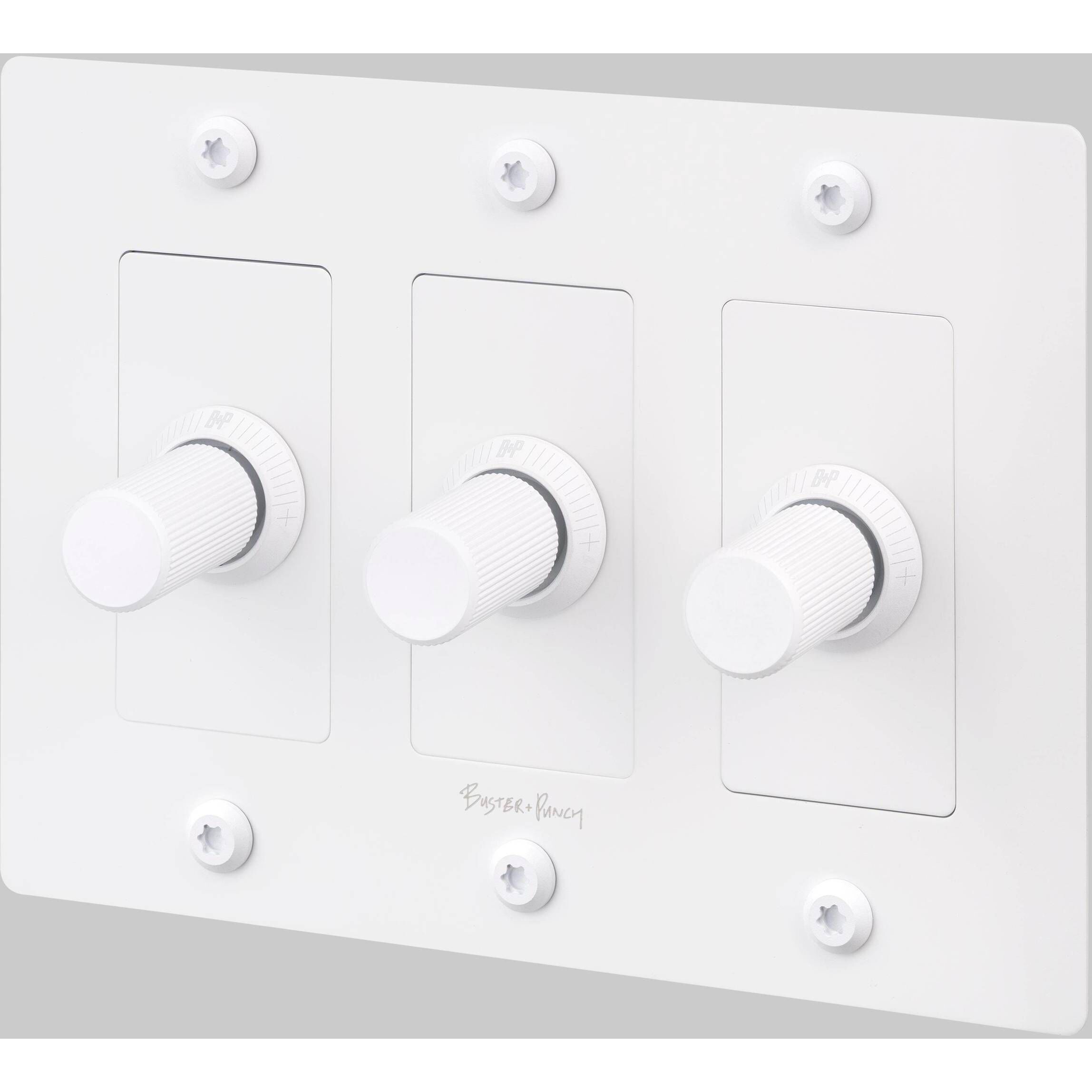 3G 100-120 White Dimmer Switch, LED