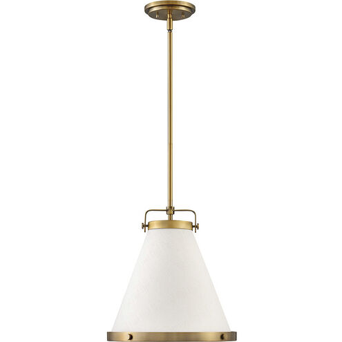 Lexi 1 Light 13.5 inch Lacquered Brass Indoor Pendant Ceiling Light