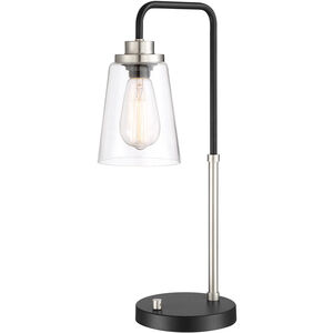 Colinton 20 inch 40.00 watt Brushed Nickel Table Lamp Portable Light