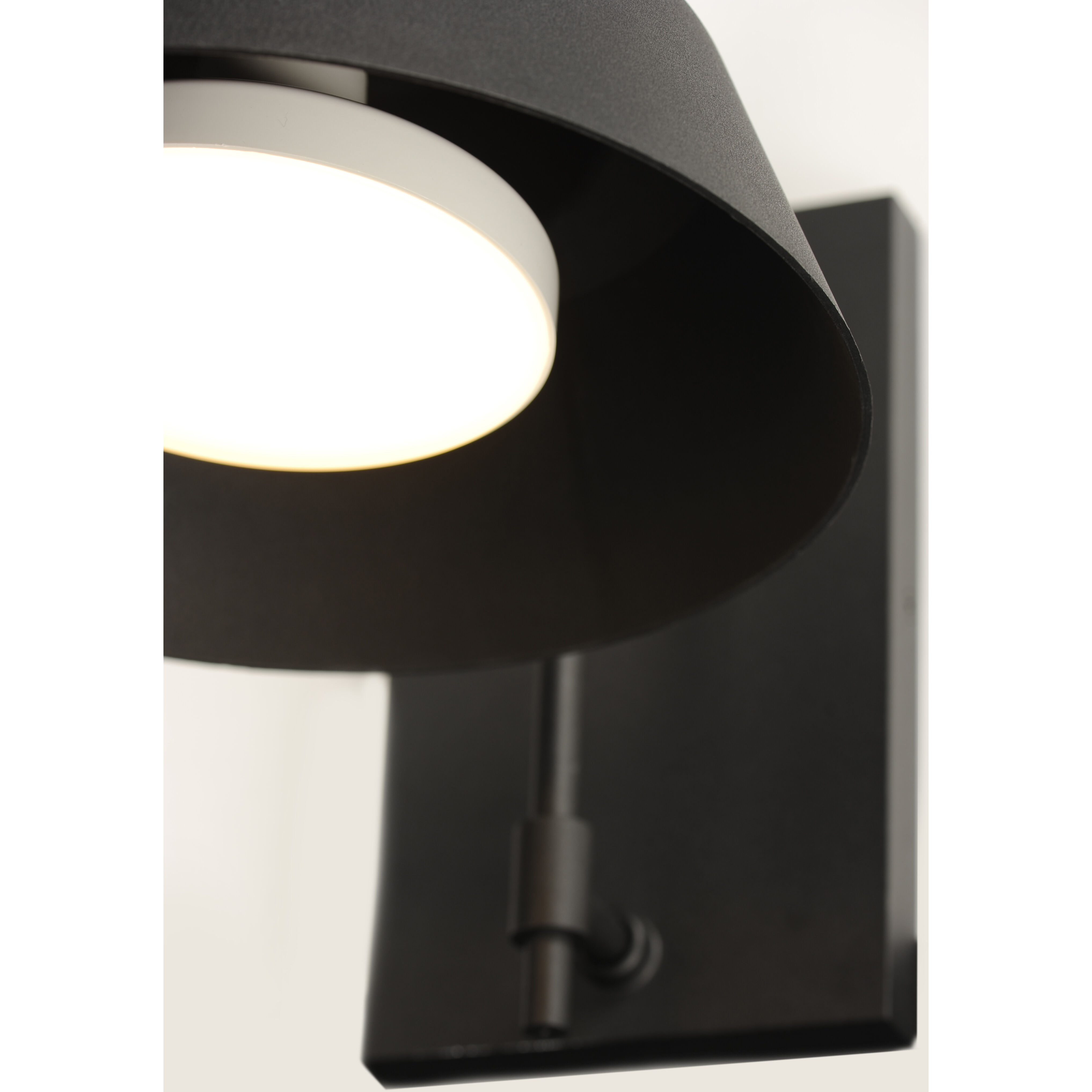 Shoreline 1 Light 15 inch Black Outdoor Wall Mount