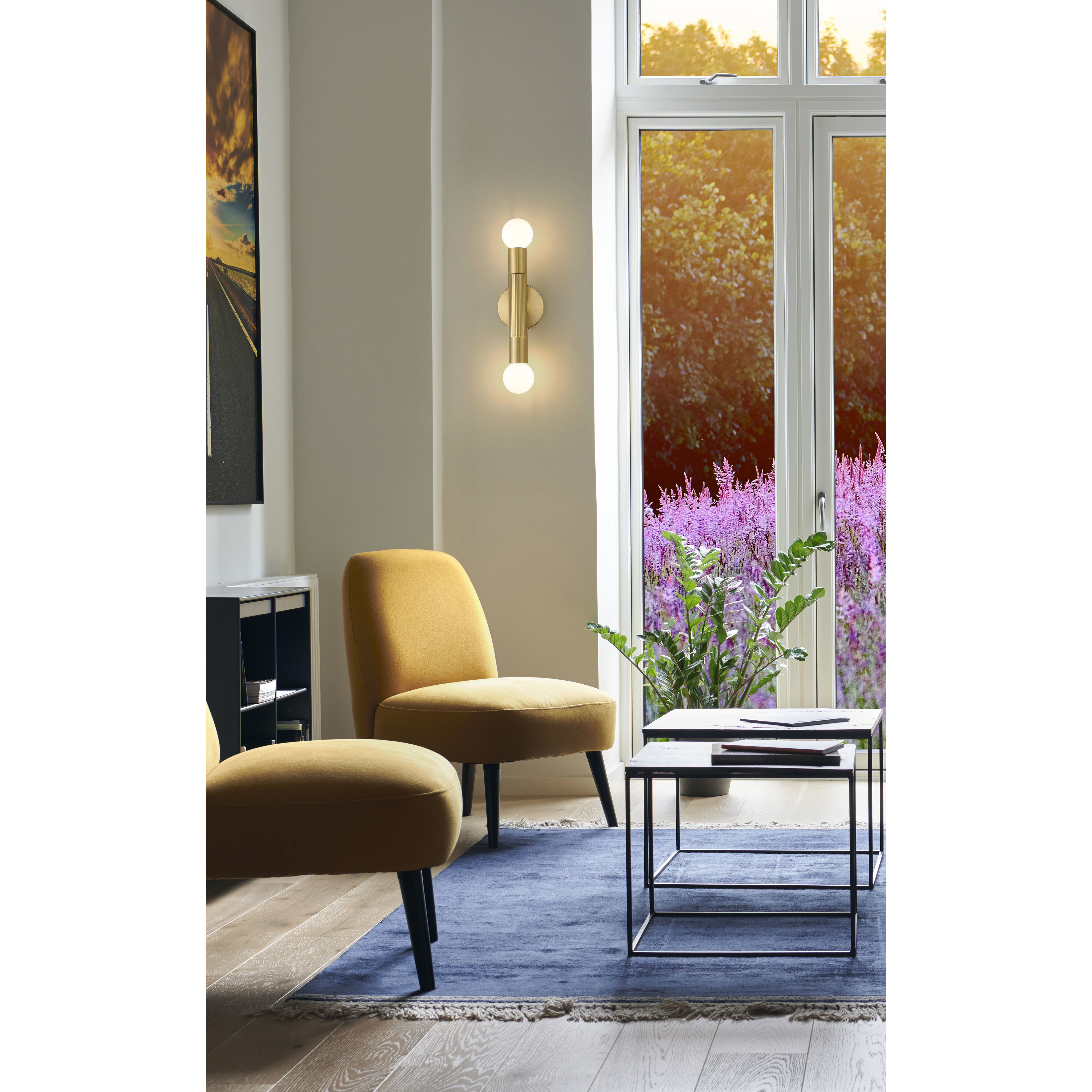 Stari Wall Sconce Wall Light in Modern Gold