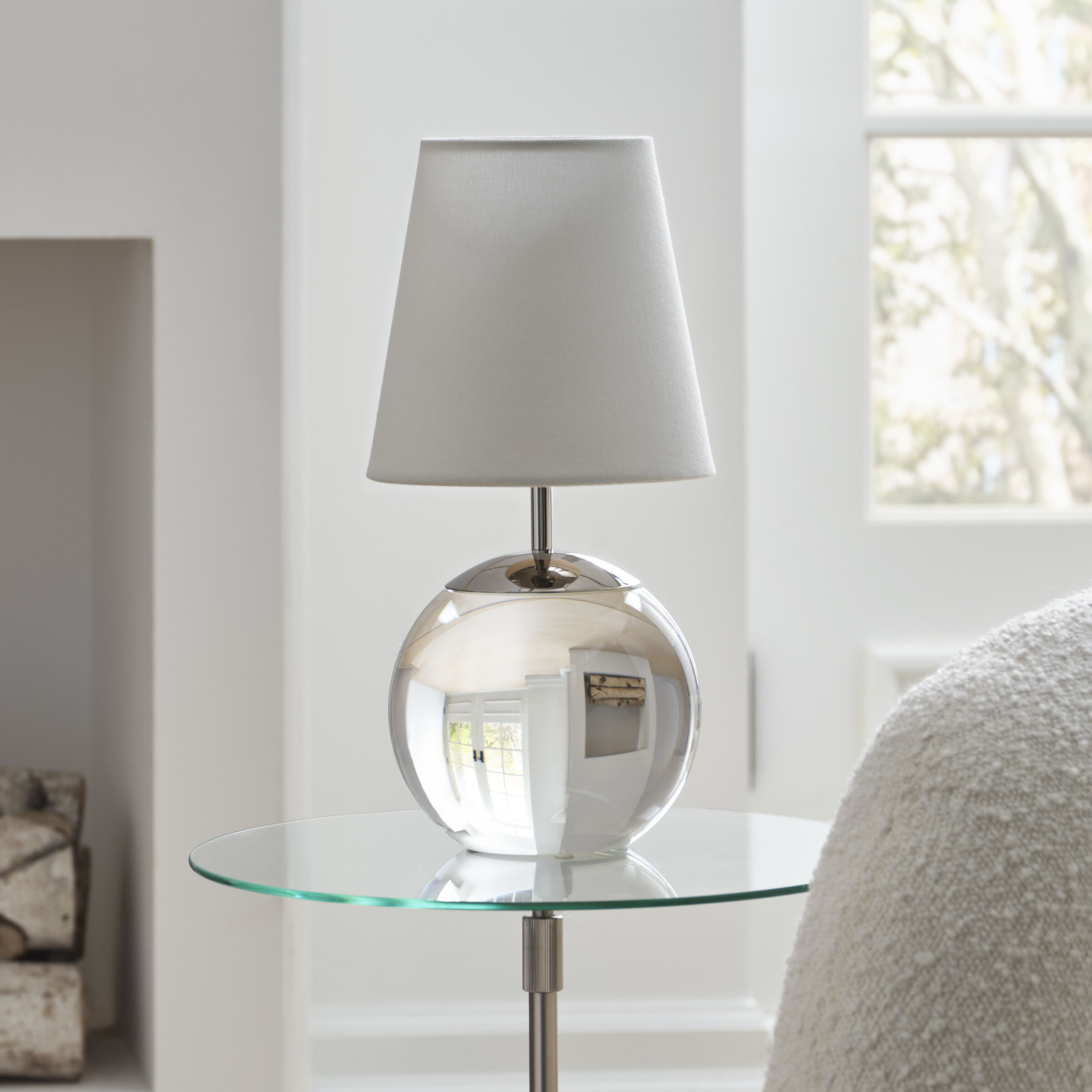 Thomas O'Brien Terri 12 inch 2.00 watt Crystal Cordless Accent Lamp Portable Light