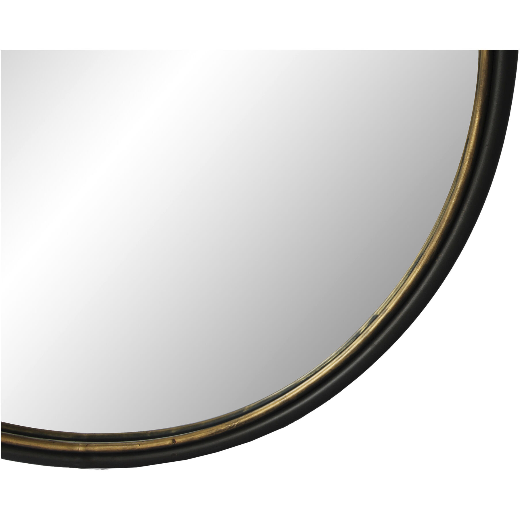 Sax 38 X 38 inch Black Mirror, Round