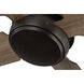 Shaffer 56 inch Architectural Bronze with Driftwood/Natural Cherry Blades Ceiling Fan