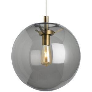Palona LED 14 inch Aged Brass Pendant Ceiling Light