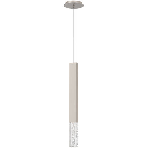 Axis XL LED Metallic Beige Silver Pendant Ceiling Light in 2700K LED