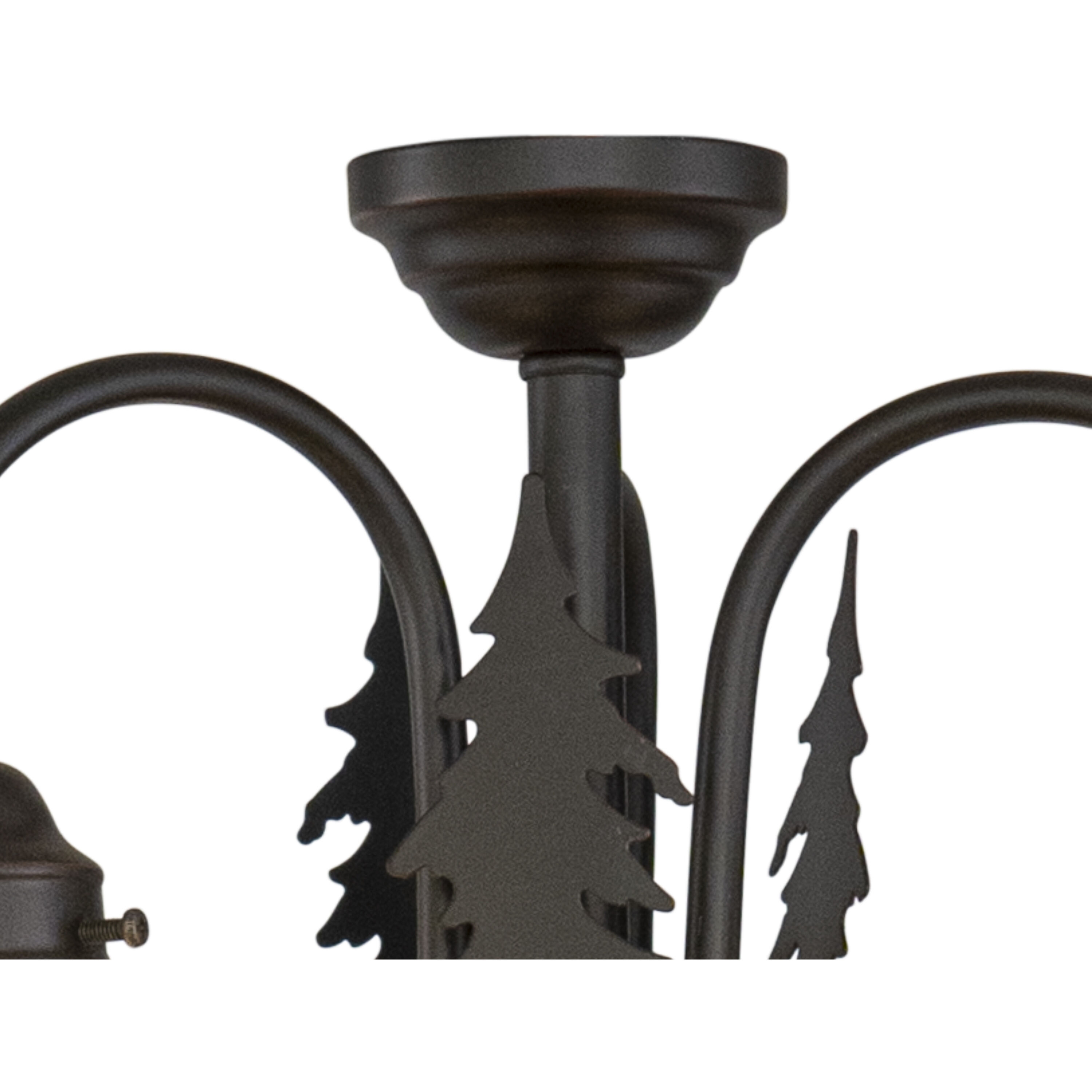 Bryce LED Burnished Bronze Convertible Light Kit