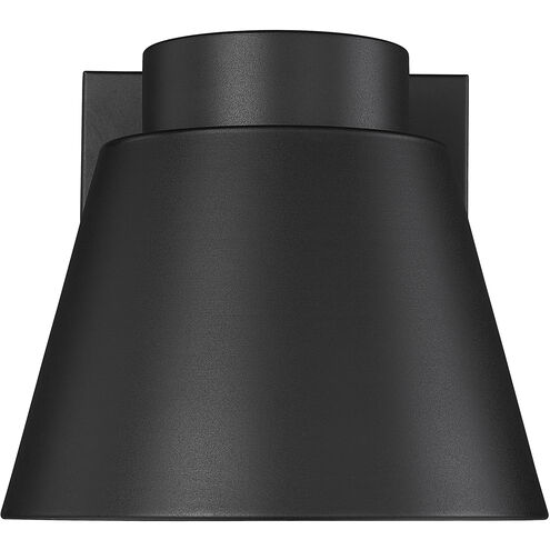 Asher LED 11 inch Black Outdoor Wall Light