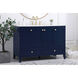 Sommerville 48 X 22 X 34 inch Blue Vanity Sink Set