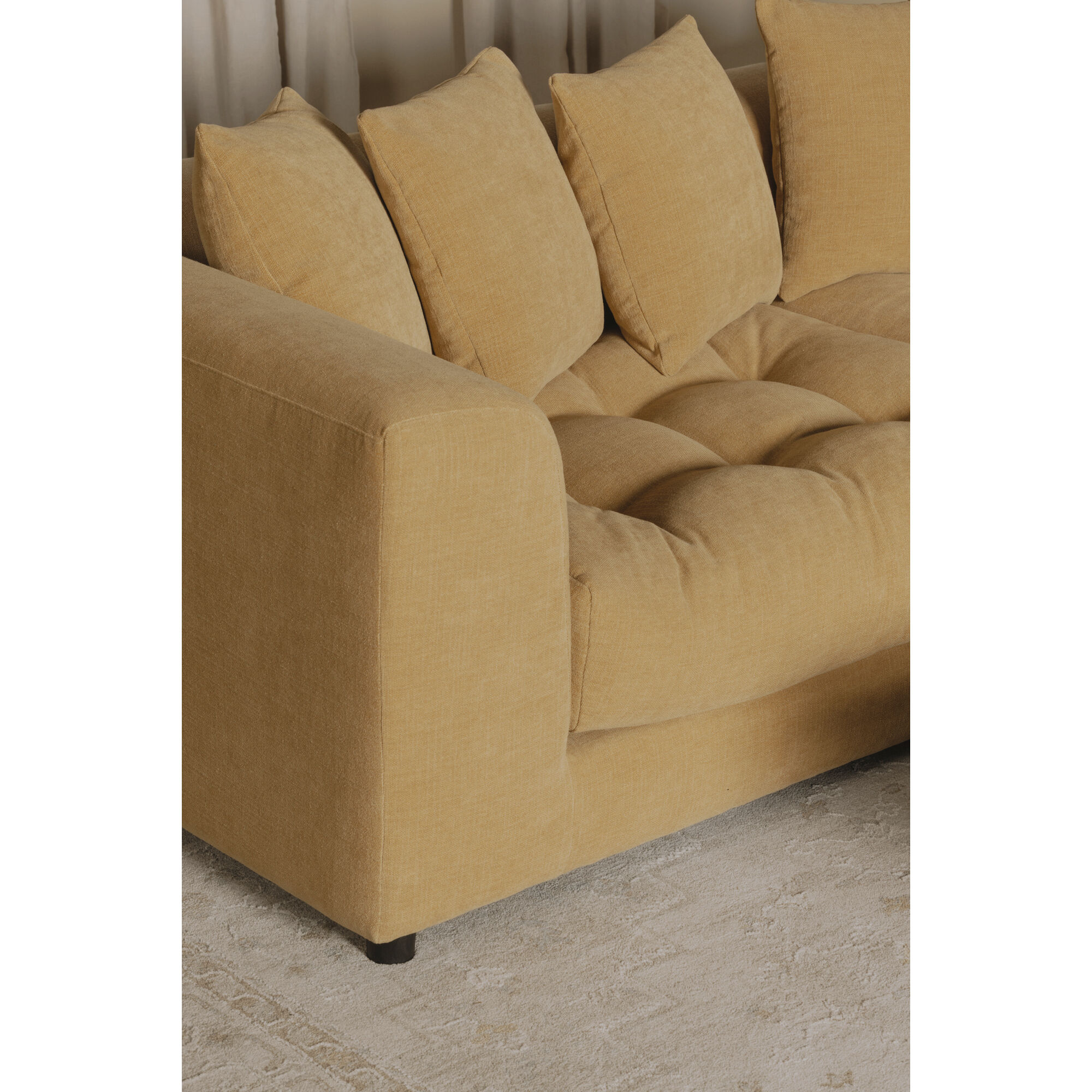 Davie Yellow Sofa