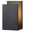 Pierre LED 19 inch Textured Matte Black Outdoor Wall Sconce