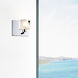 Tina 1 Light 5 inch Chrome Wall Light