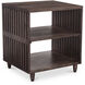 Rhys 24 X 22 inch Brown End Table, Side Table