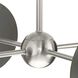 Trimble 4 Light 22.37 inch Brushed Nickel Chandelier Ceiling Light, Design Series