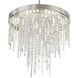 Winfield 6 Light 24 inch Antique Silver Chandelier Ceiling Light
