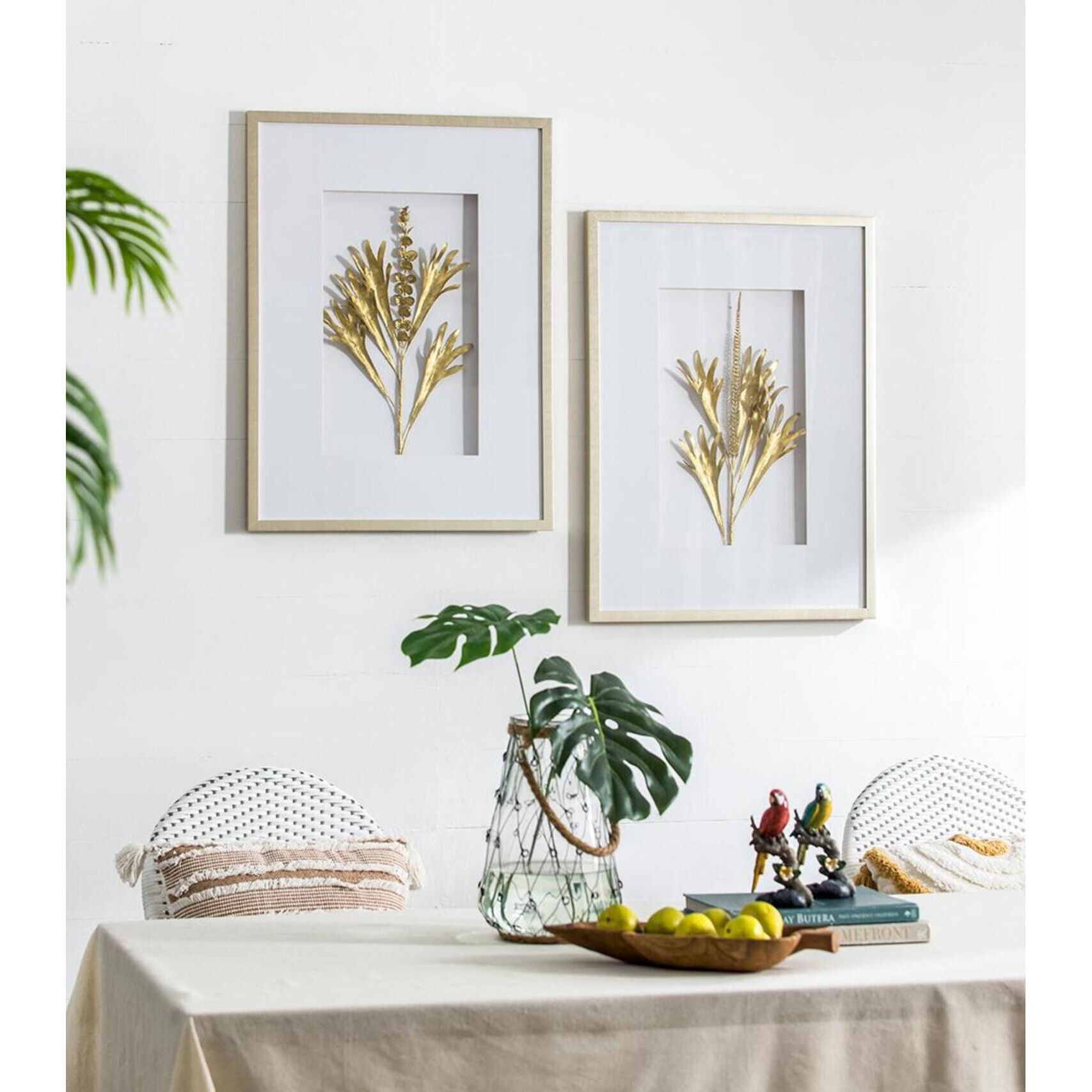 Botanical Gold Wall Art