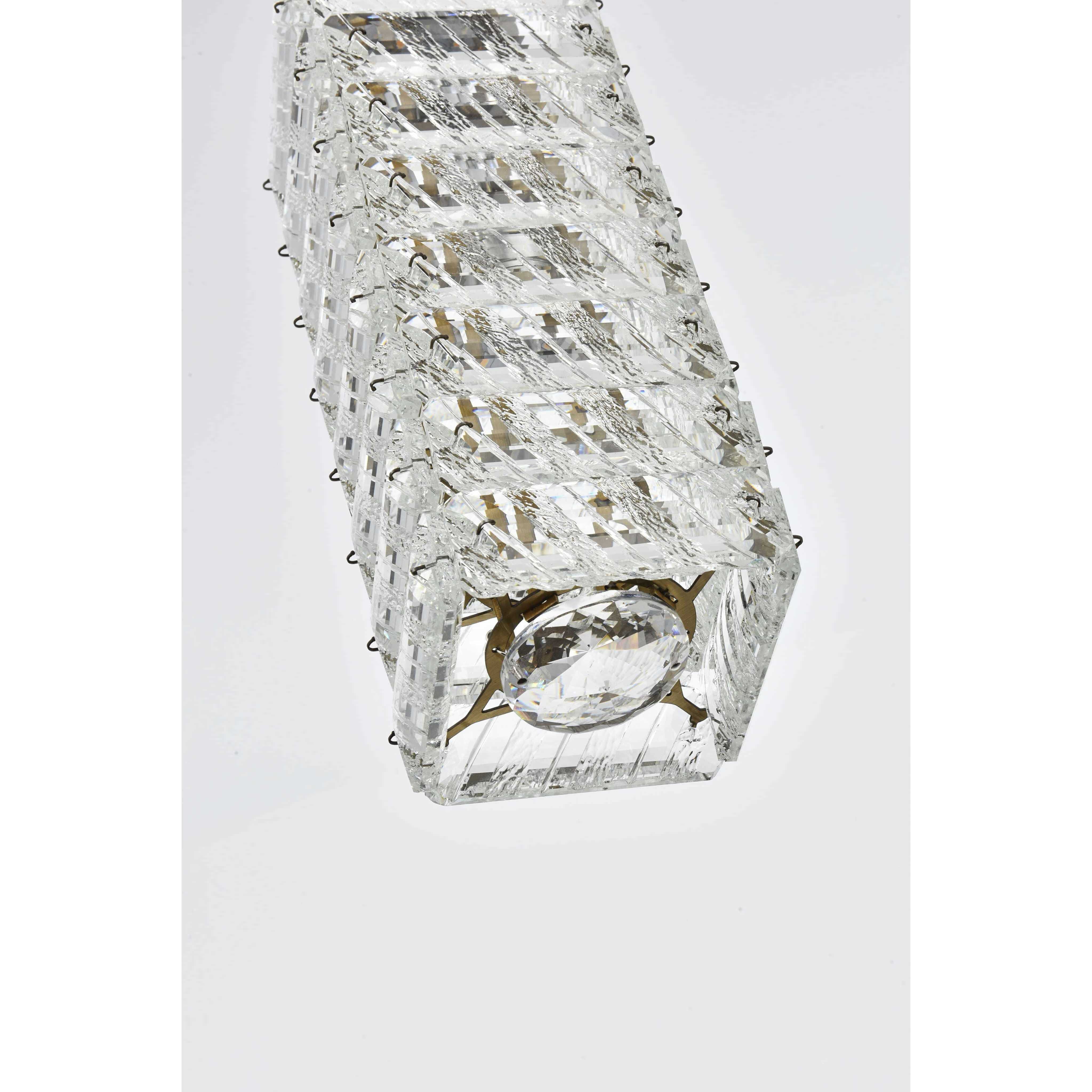 Aston 5 Light 20 inch Satin Gold Pendant Ceiling Light