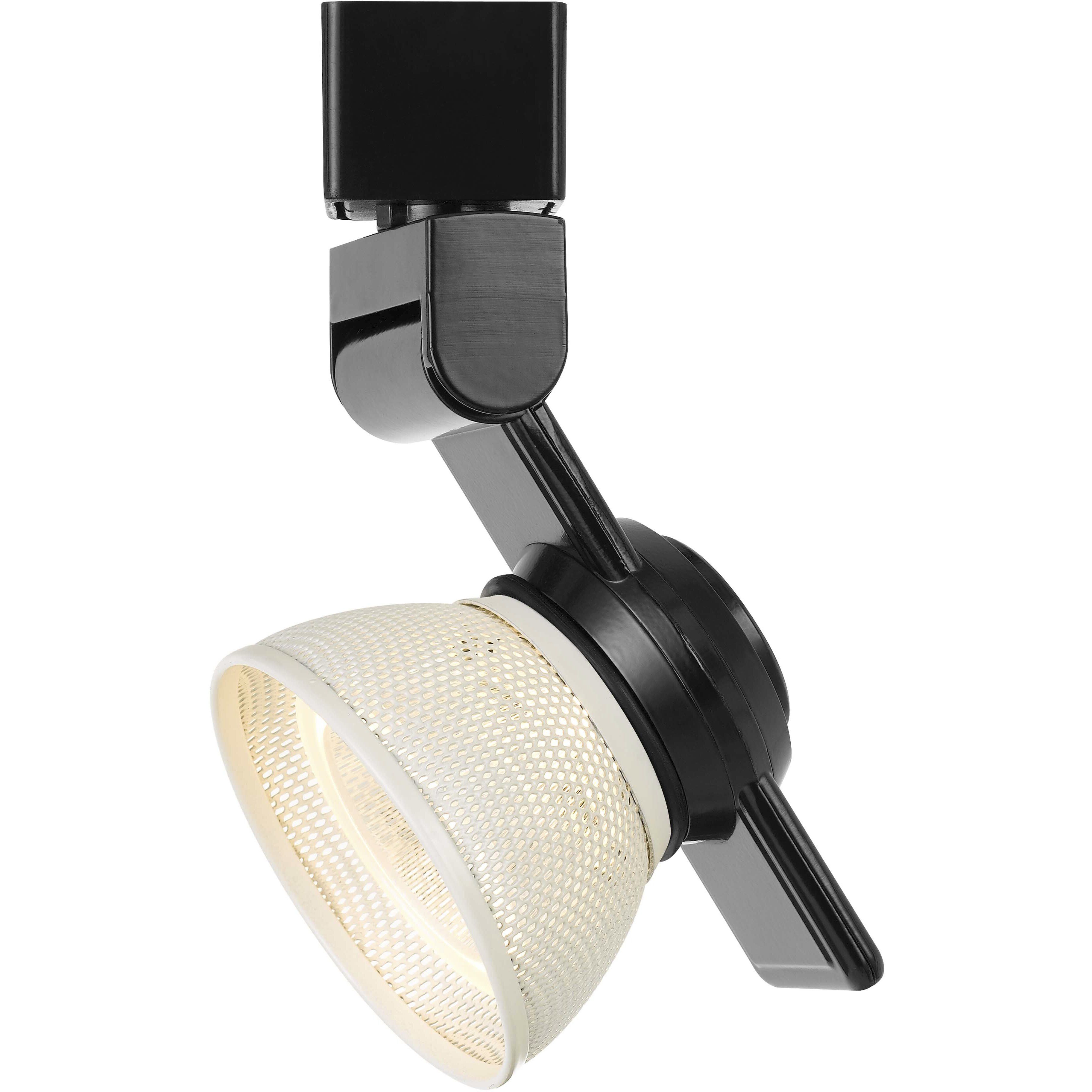 Signature 1 Light Black Track Head Ceiling Light