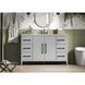 Millie 54 X 35 inch Grey Bathroom Vanity Cabinet
