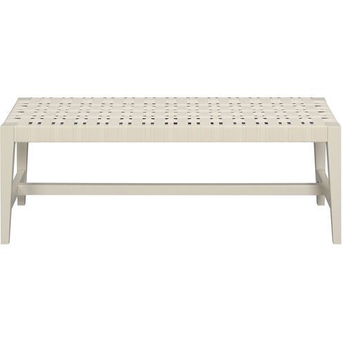 Causeway Off White with Cream Bench