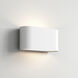 Velo 1 Light 11.02 inch Plaster ADA Interior Wall Light