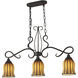 Phoenix Linear Chandelier Ceiling Light