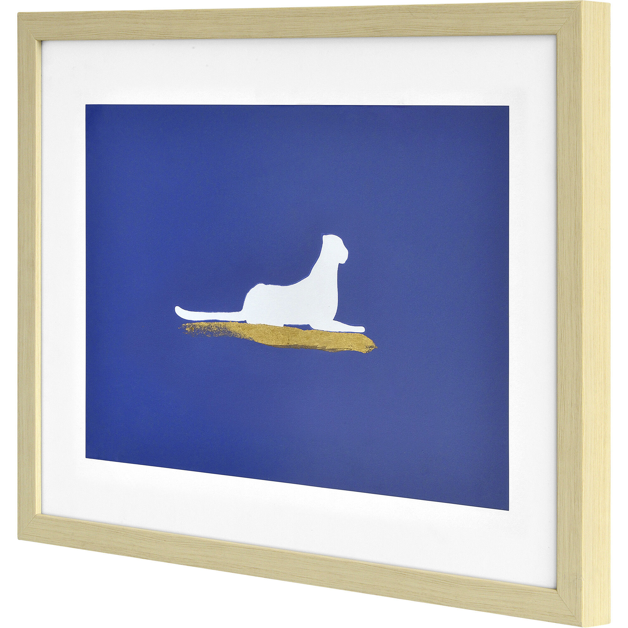 Makalu Gold Foil Wall Art, Set of 3