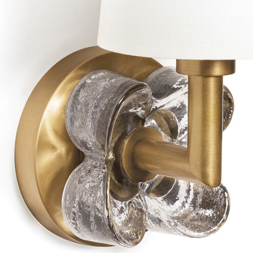 Bella Wall Sconce Wall Light in Natural Brass
