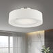Ellsworth 4 Light 21 inch English Bronze Semi-Flush Ceiling Light