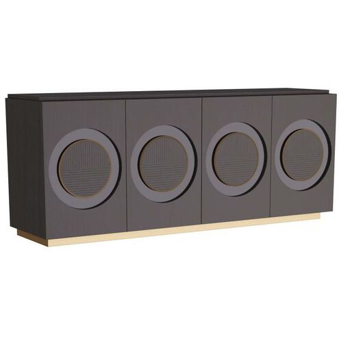 Tudor 30 inch Ebony Credenza