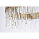 Dallas 14 Light 20 inch Gold Chandelier Ceiling Light