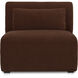 Amelia Brown Slipper Chair