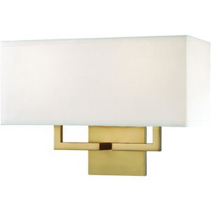 Sconces 2 Light 16 inch Honey Gold Wall Sconce Wall Light in Incandescent
