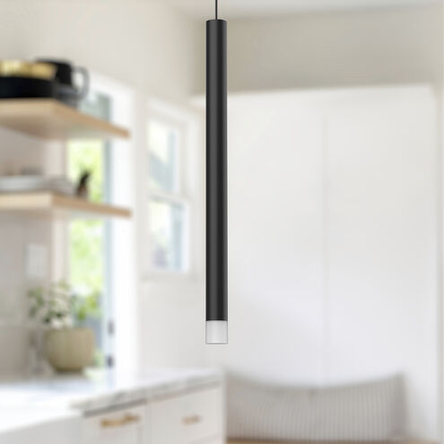 Elixir LED 1 inch Black Pendant Ceiling Light