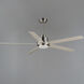 Daisy 60 inch Satin Nickel Indoor Ceiling Fan