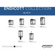 Endicott 1 Light 17.75 inch Textured Black Outdoor Post Lantern