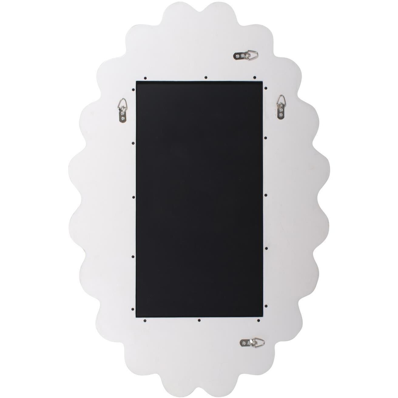 Cloud 36 X 24 inch Nickel Mirror