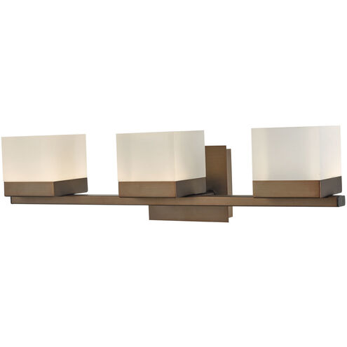 Cubic LED 22 inch Bronze Vanity Bar Light Wall Light
