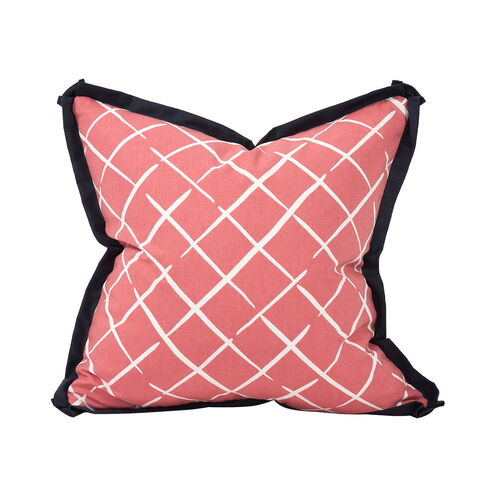 Madcap Cottage 20 inch Cove End Rhubarb Pillow, with Down Insert