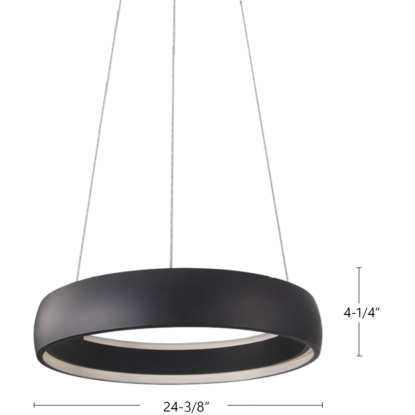 Halo Pendant Ceiling Light in White
