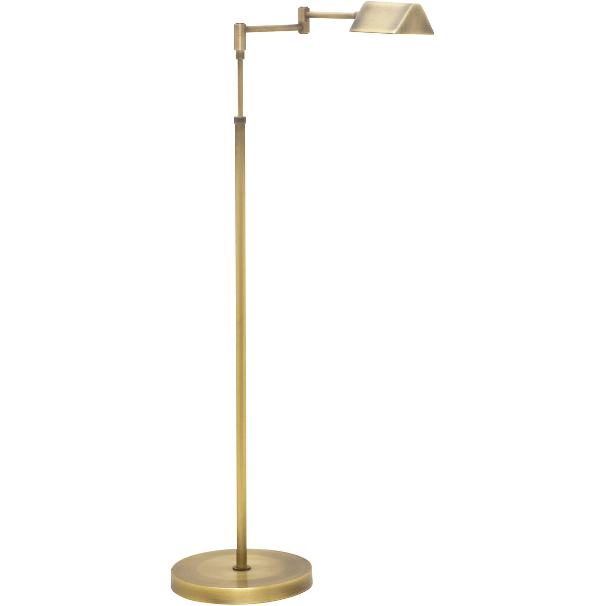 Delta 38 inch 6 watt Antique Brass Floor Lamp Portable Light