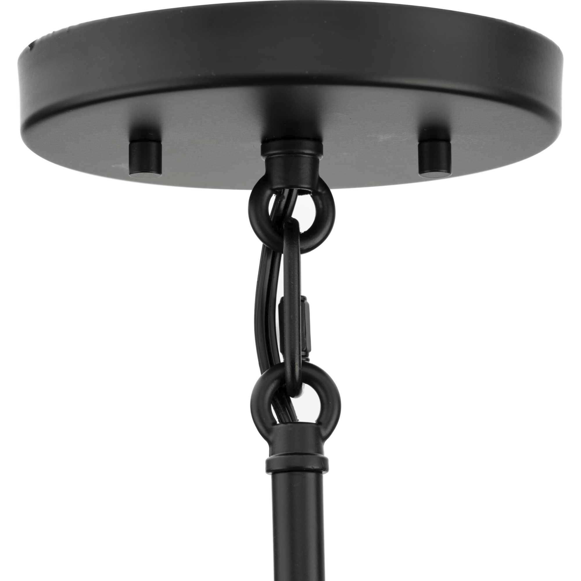 Rivera 1 Light 4.75 inch Matte Black Mini Pendant Ceiling Light, Design Series